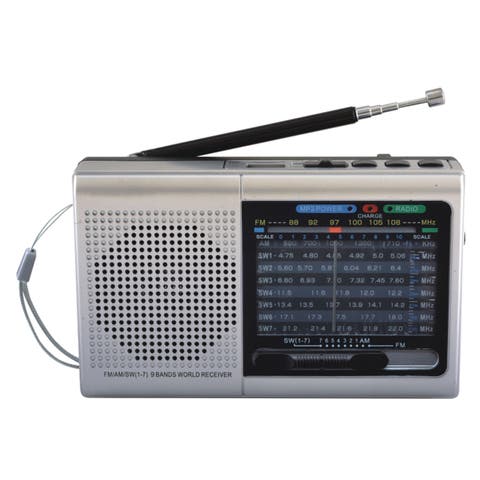9 Band Radio with Bluetooth
