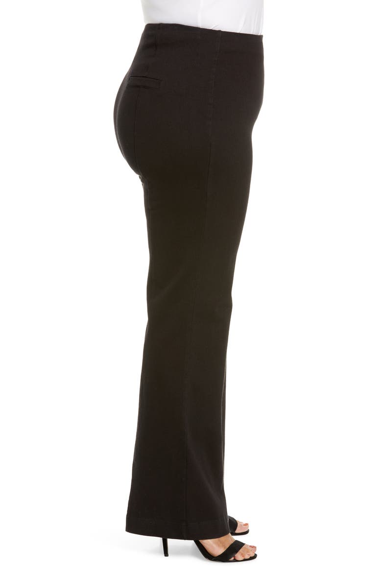 'Lyssentials Denim Trousers, Alternate, color, BLACK