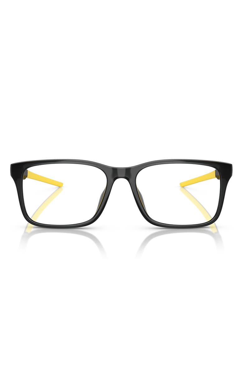 Scuderia Ferrari 54mm Square Optical Glasses, Main, color, Grey