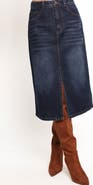 Petal & Pup Starcie Denim Midi Skirt