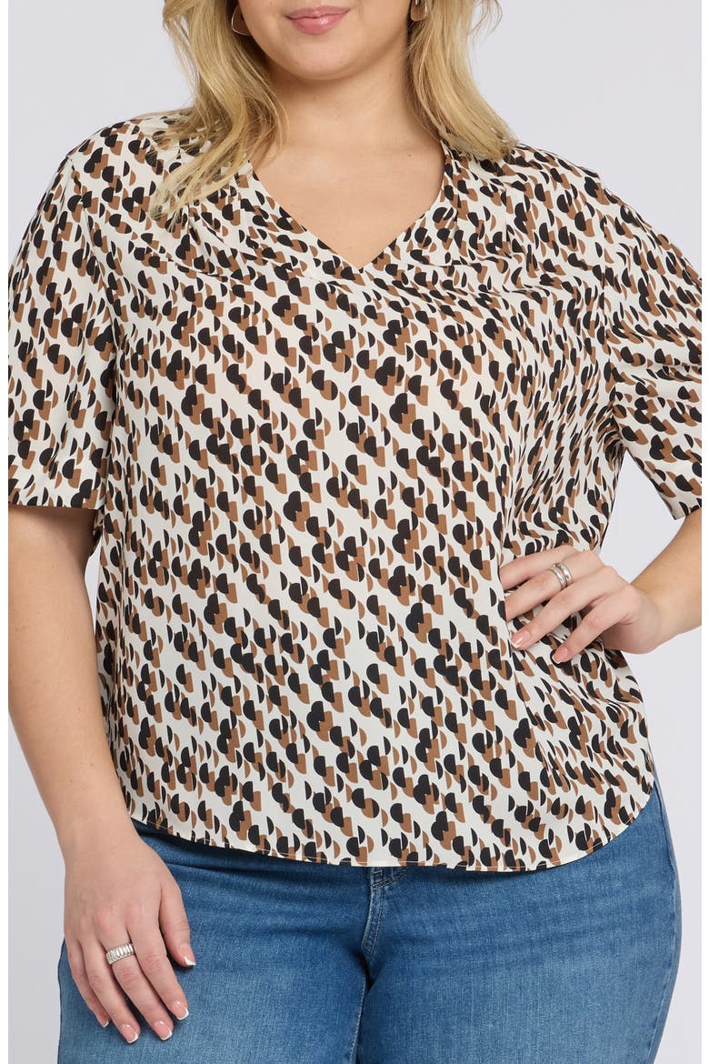 Charming Floral Top, Main, color, GEO GALA