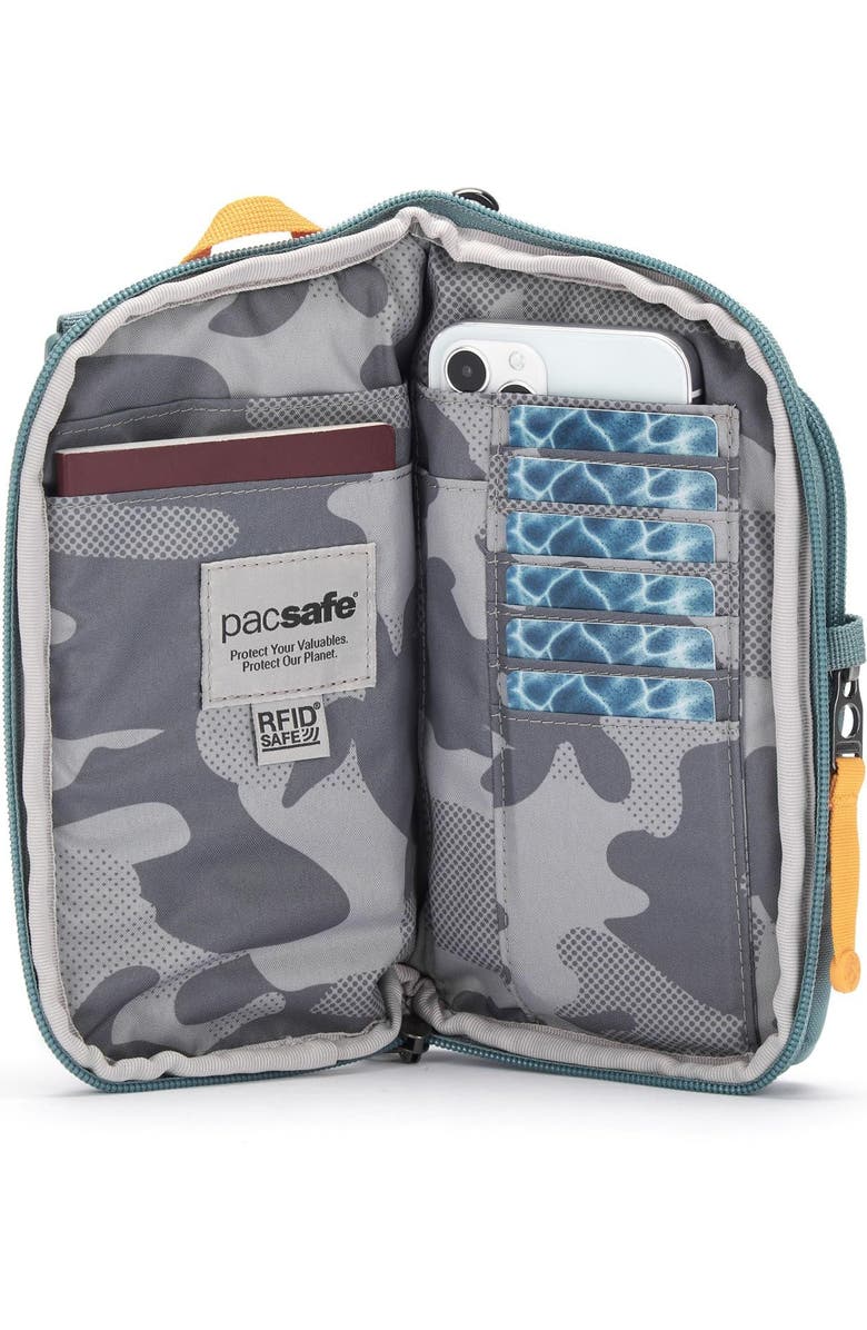 PACSAFE GO Tech Crossbody, Alternate, color, Fresh Mint
