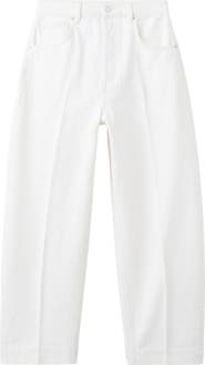 MANGO High Waist Balloon Jeans