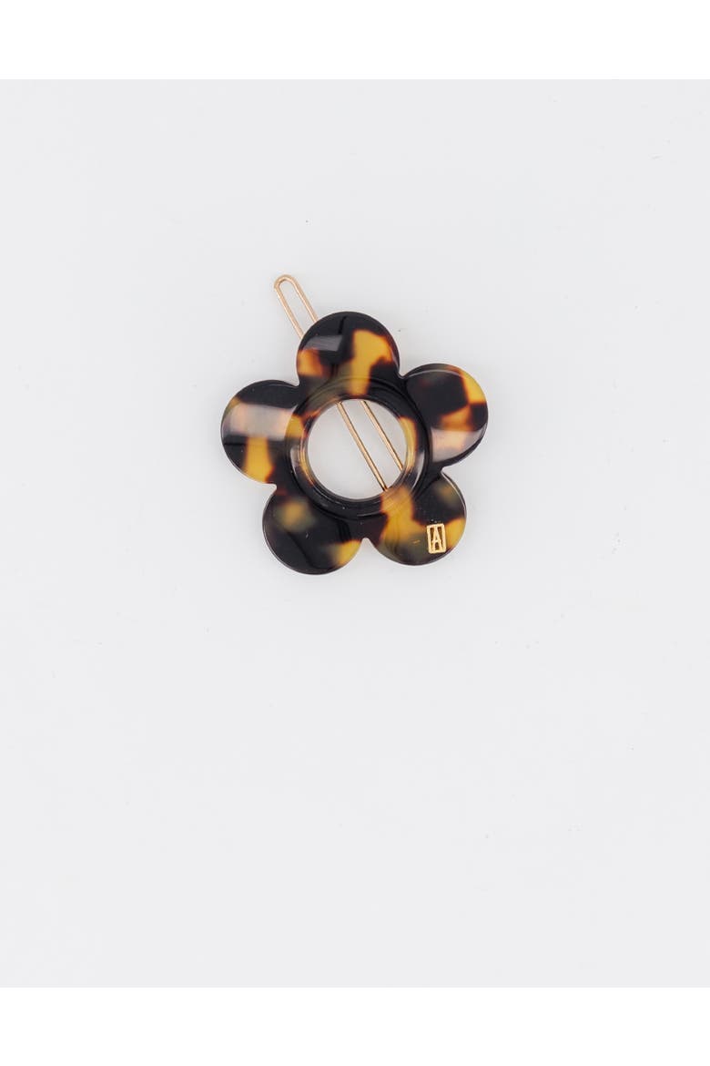 Saint Paul Acetate Side Barette, Main, color, Tortoiseshell