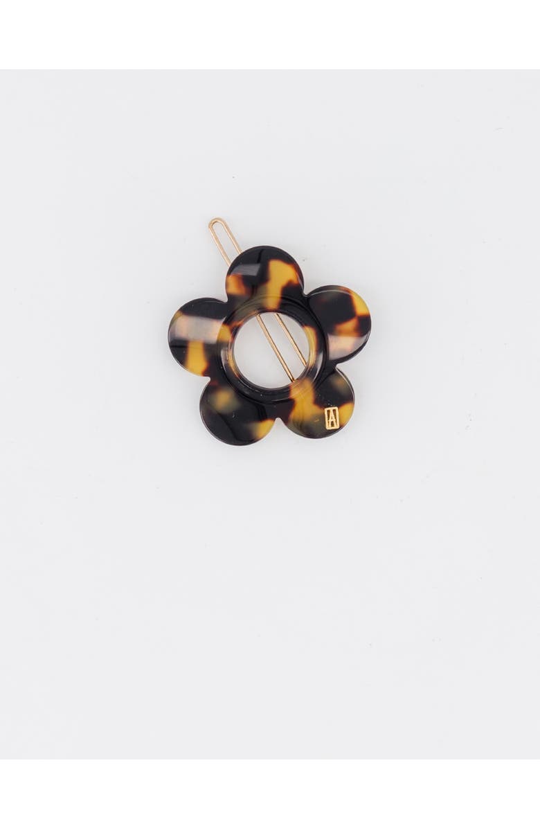 Alexandre de Paris Saint Paul Acetate Side Barette, Main, color, Tortoiseshell
