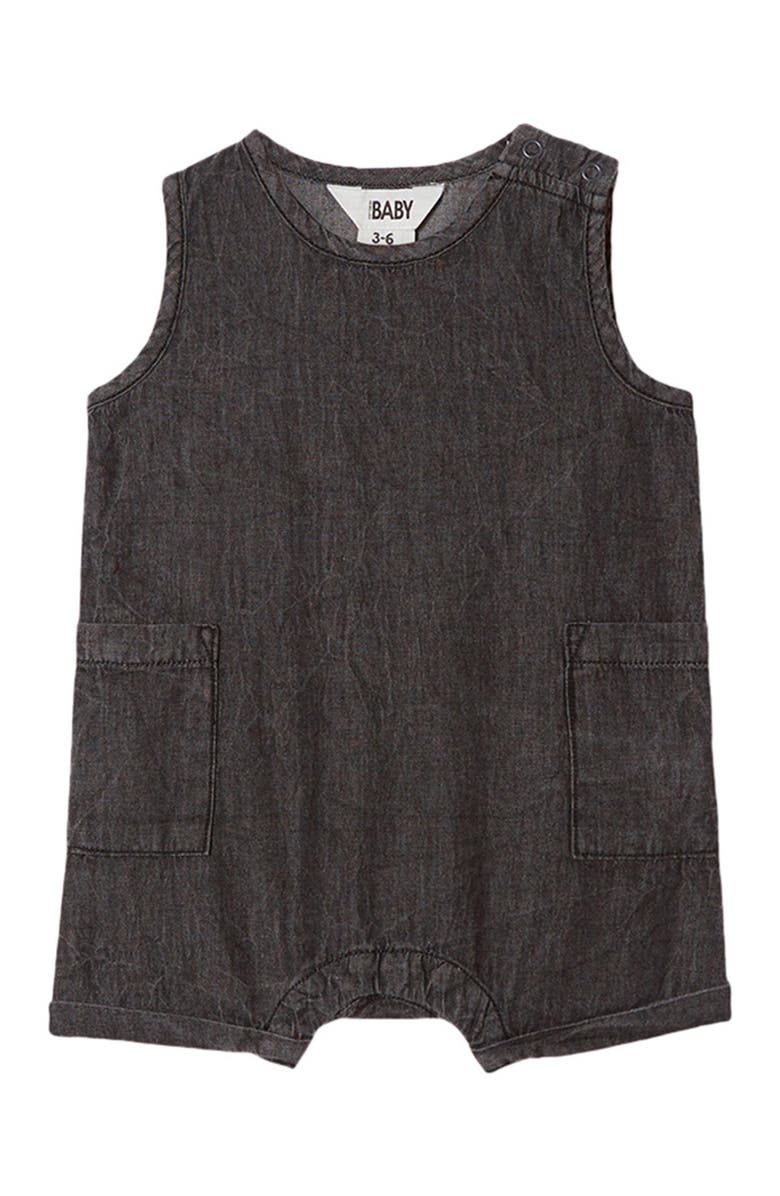 Cotton On Tommy Chambray Romper, Main, color,