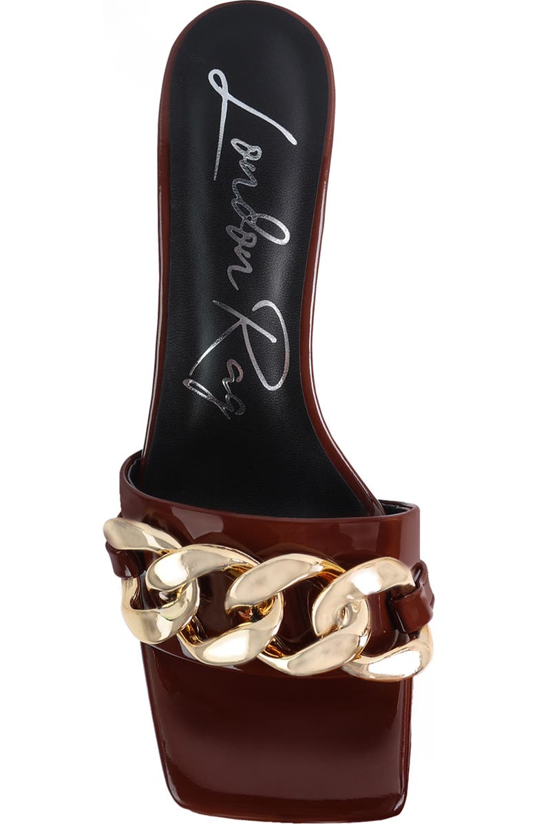 LONDON RAG Playdoll Metal Chain Sandal, Alternate, color,