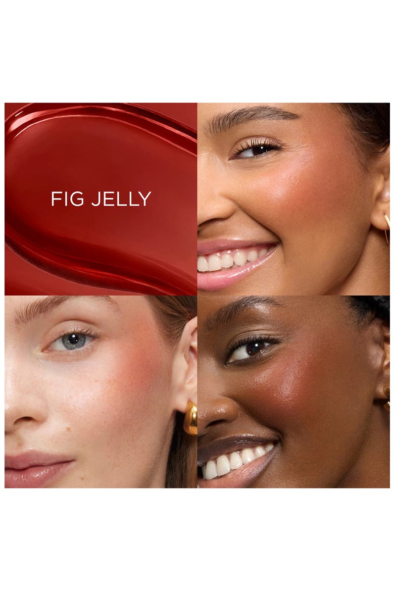 Juicy Tubes Cheeks Jelly Blush Tint, Alternate, color, FIG JELLY