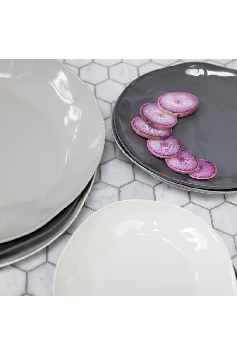 Tam Stoneware Platter, Alternate, color, Sterling