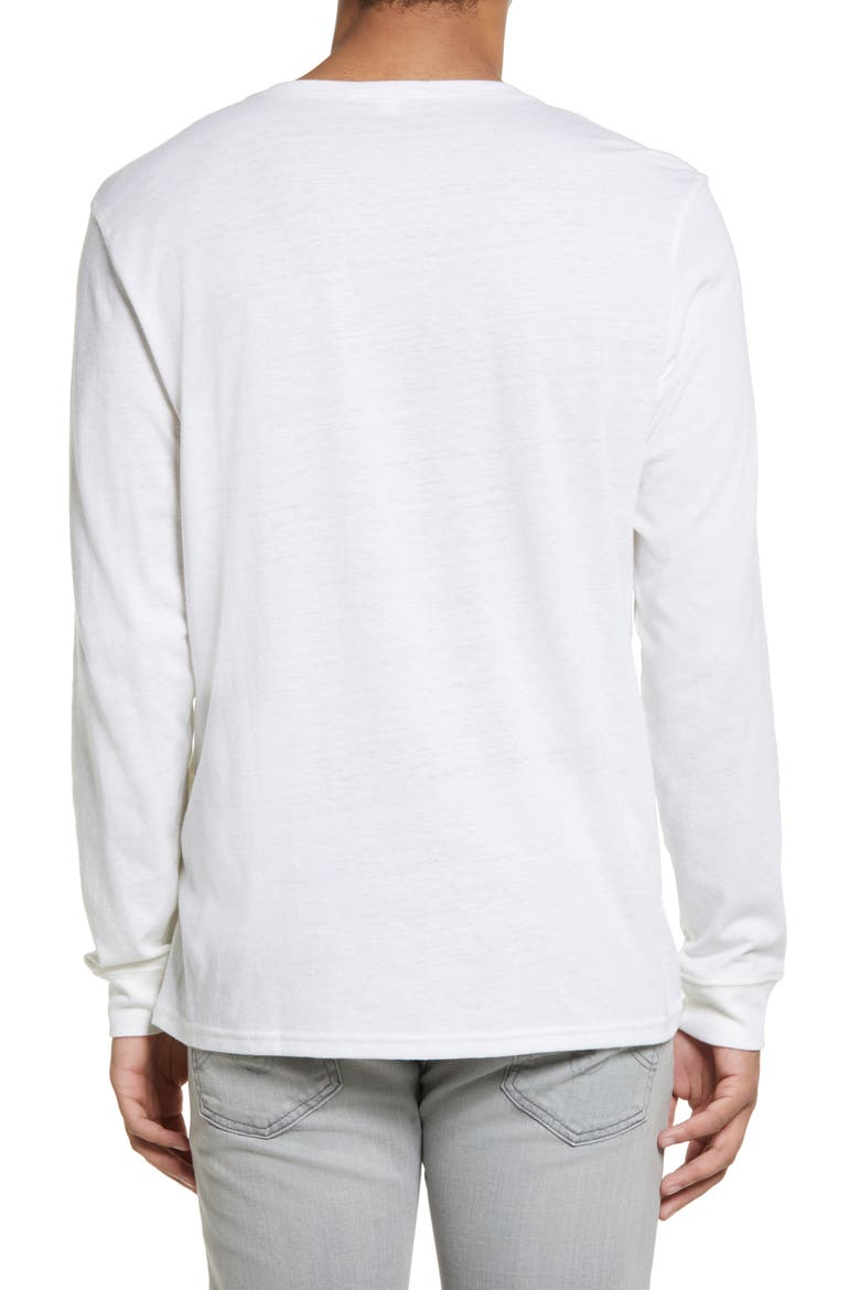 Long Sleeve Henley, Alternate, color, WHITE