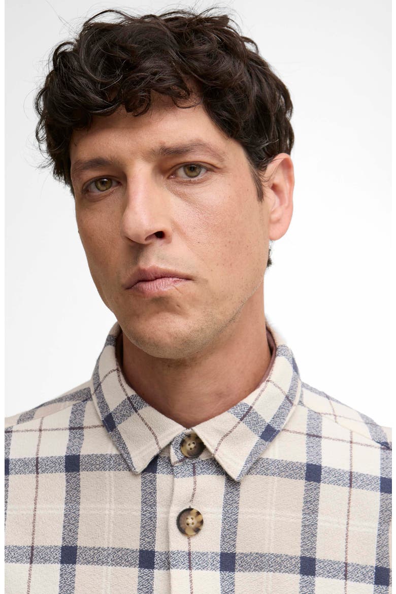 Vennel Texture Tartan Overshirt, Alternate, color, OBAN MIST TARTAN