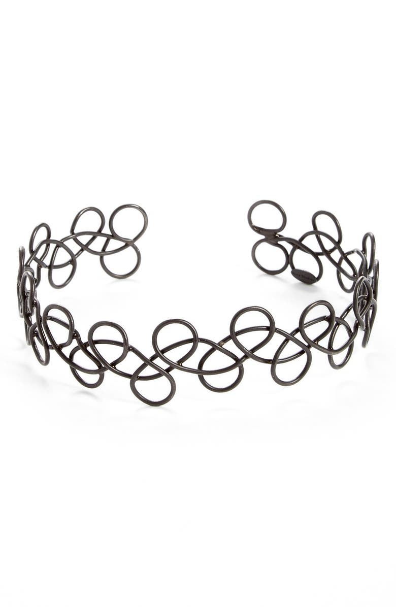 Acne Studios 'Fabi' Small Choker, Main, color,