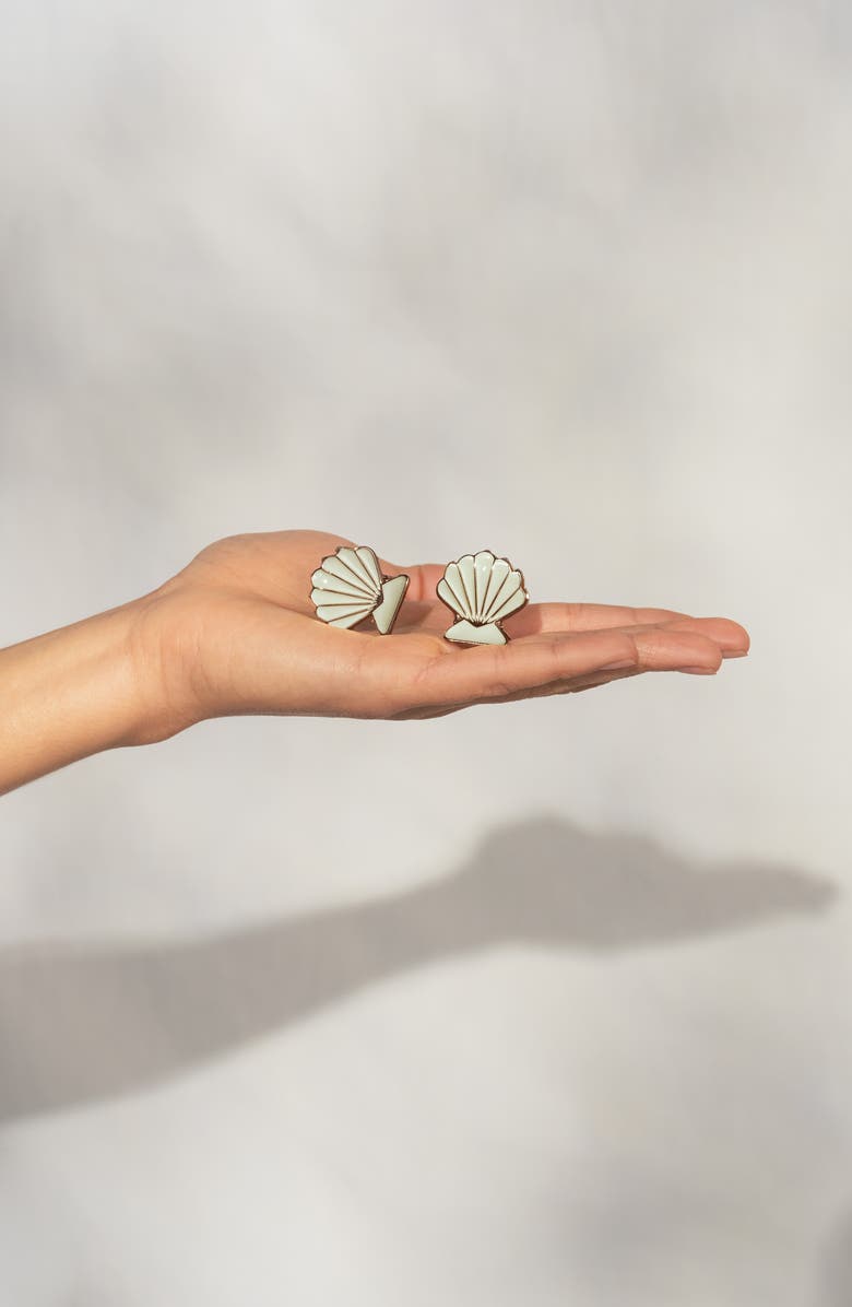 Kitsch Clamshell 2-Pack Claw Clips, Alternate, color, Gold Pearlized Cream