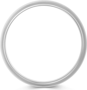 Nialaya Classic Round Silver Bangle