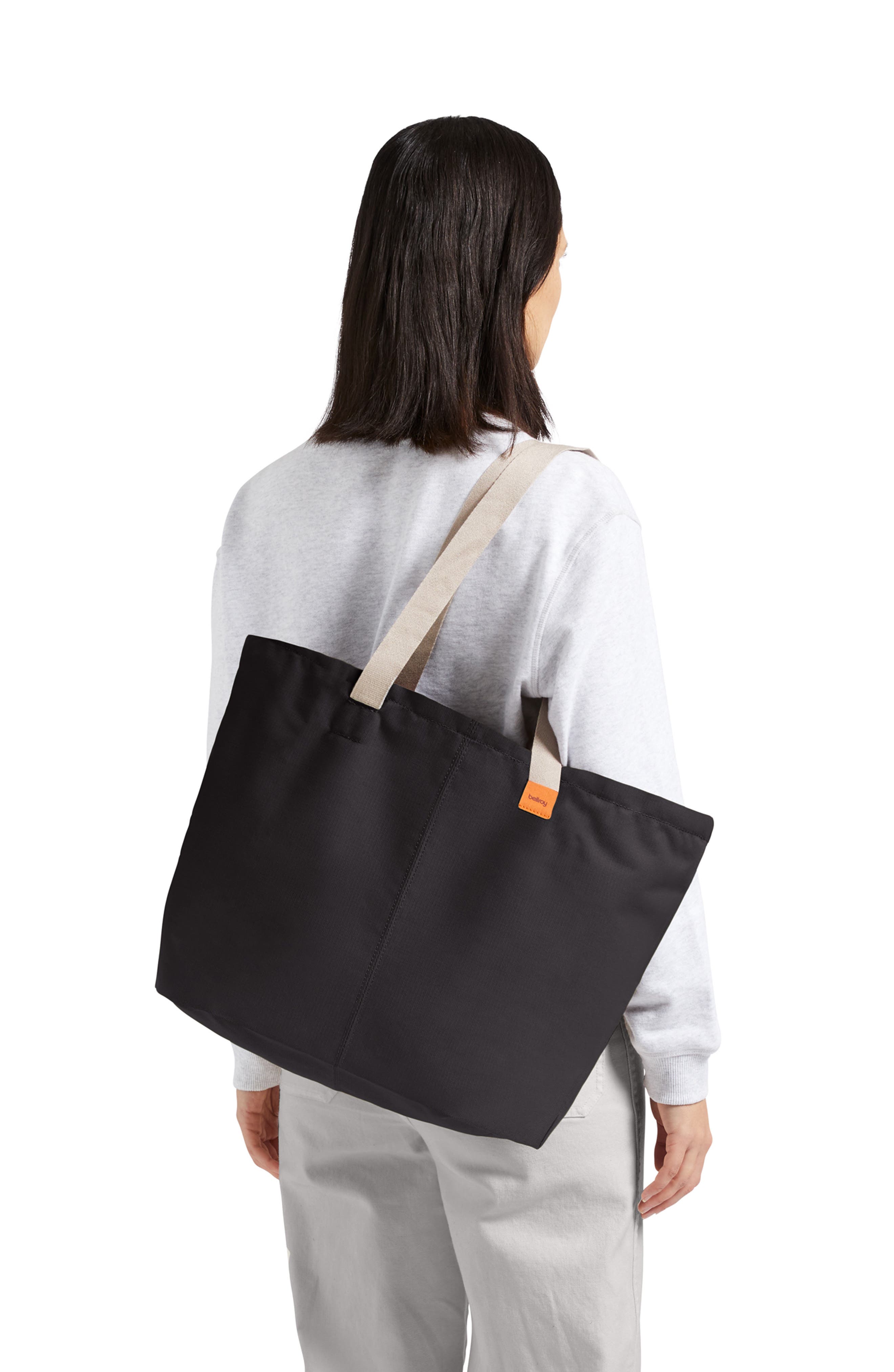 Bellroy Market Tote Bag, Alternate, color, Black