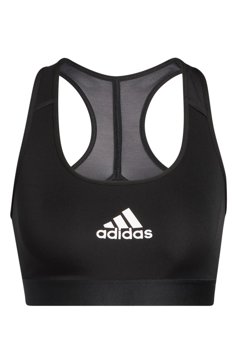 adidas Powerreact Training Medium Support Bra, Main, color,