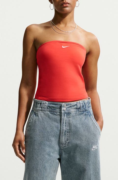 Sportswear Strapless Top