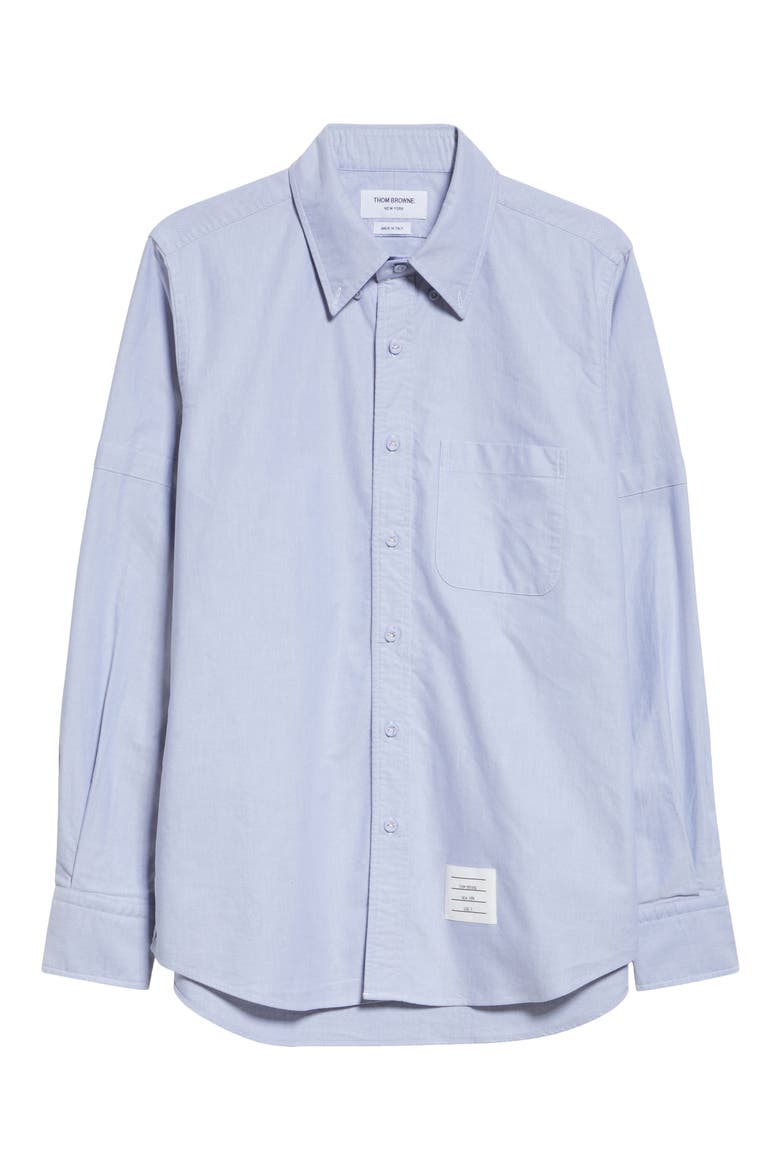 Straight Fit Cotton Oxford Button-Down Shirt (Men) | Nordstrom