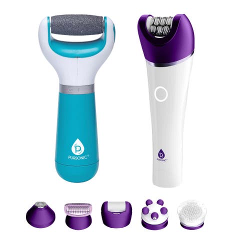 Smooth Skin Essentials Bundle 6 in 1 Epilator & Callus Remover