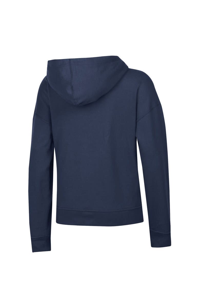 Champion Women's Champion Navy Michigan Wolverines Powerblend Fleece Hoodie, Alternate, color, Navy