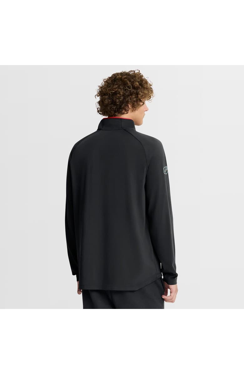 FANATICS Men's Fanatics Black Detroit Red Wings Authentic Pro Rink Training Quarter-Zip Pullover, Alternate, color, Black