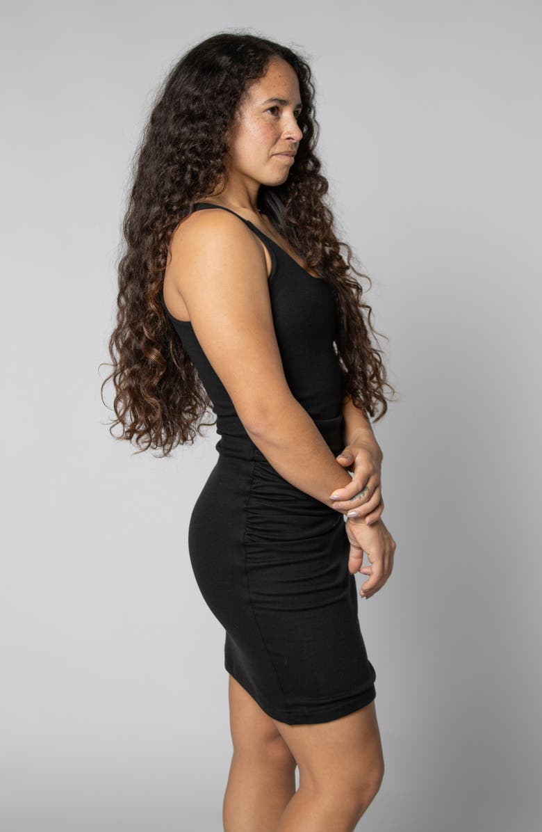 LEISURE LAB Capri Day Dress, Alternate, color, Black