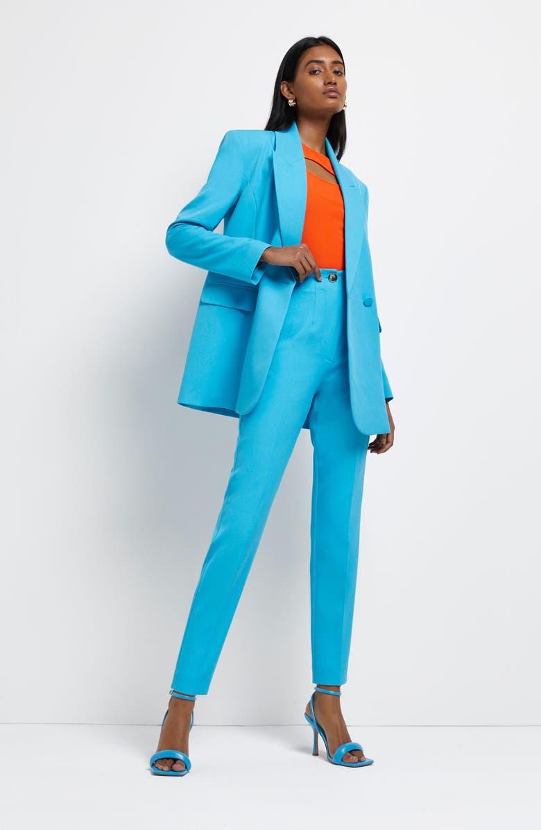 River Island Cigarette Dart Trousers, Alternate, color,