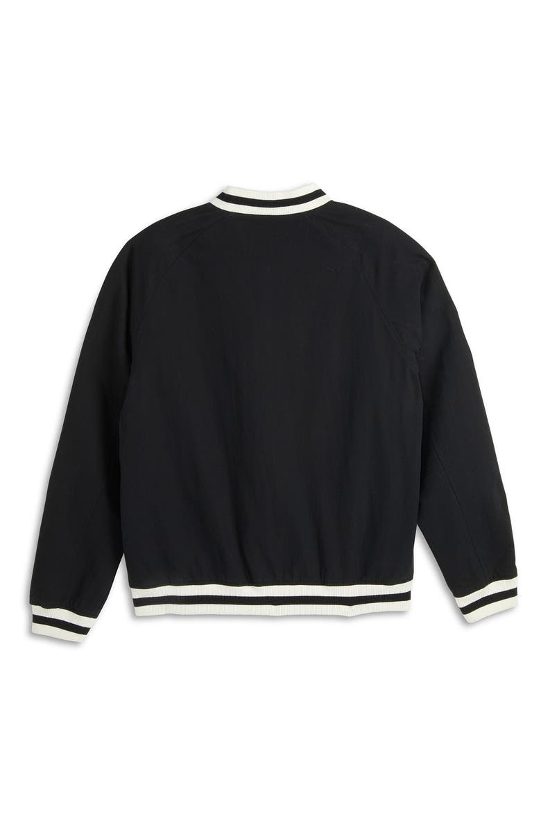 Scotch & Soda Reversible Bomber Jacket, Alternate, color, Black