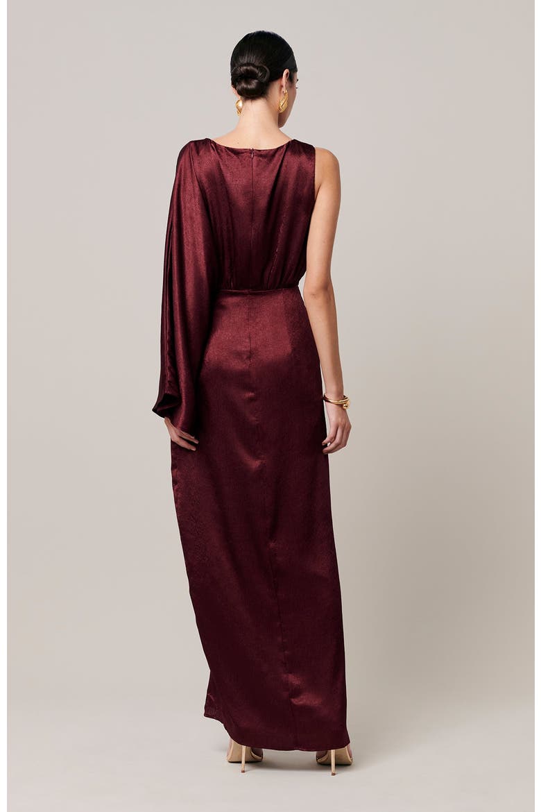 Harlow Maxi Dress, Alternate, color, Burgundy