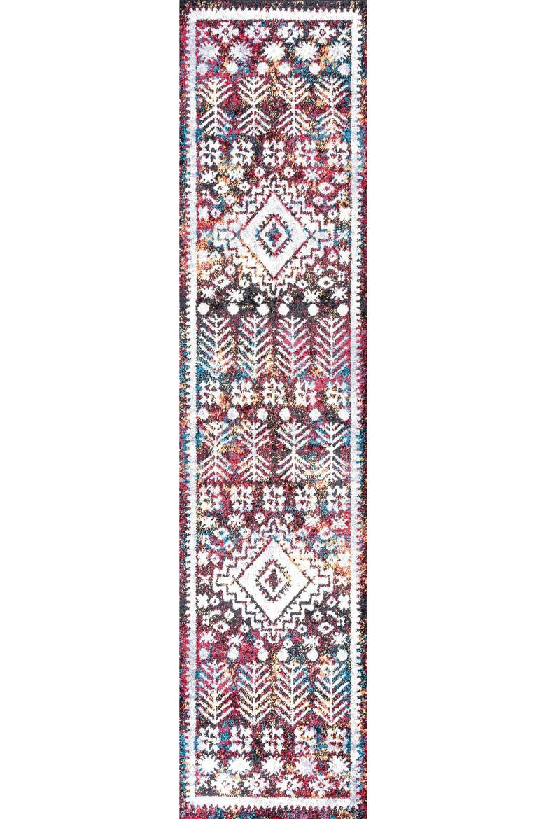 Dhiya Distressed Kilim Area Rug, Main, color, Multi