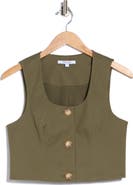 Derek Lam 10 Crosby Leo Crop Vest