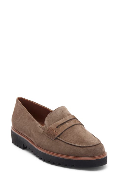 Carmel Lug Penny Loafer (Women)