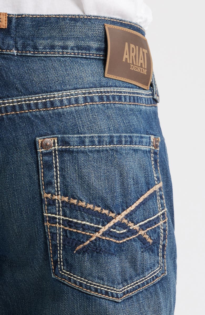 Ariat M5 Slim Stretch Straight Leg Jeans, Alternate, color, Deadrun