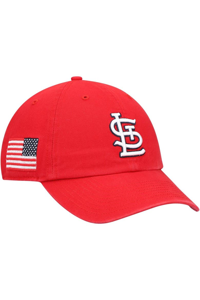 Men's '47 Red St. Louis Cardinals Heritage Clean Up Adjustable Hat, Alternate, color, Red