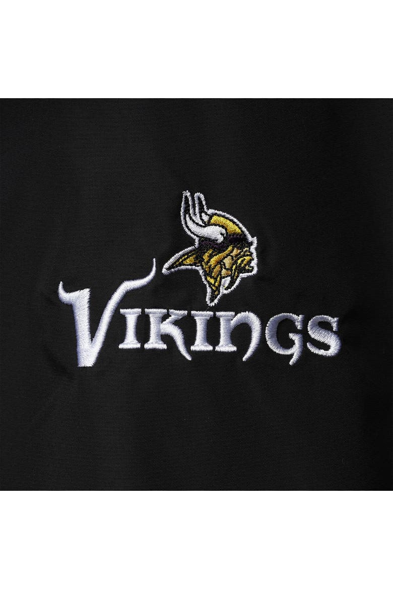 Men's Dunbrooke Black Minnesota Vikings Triumph Fleece Full-Zip Jacket, Alternate, color, Black