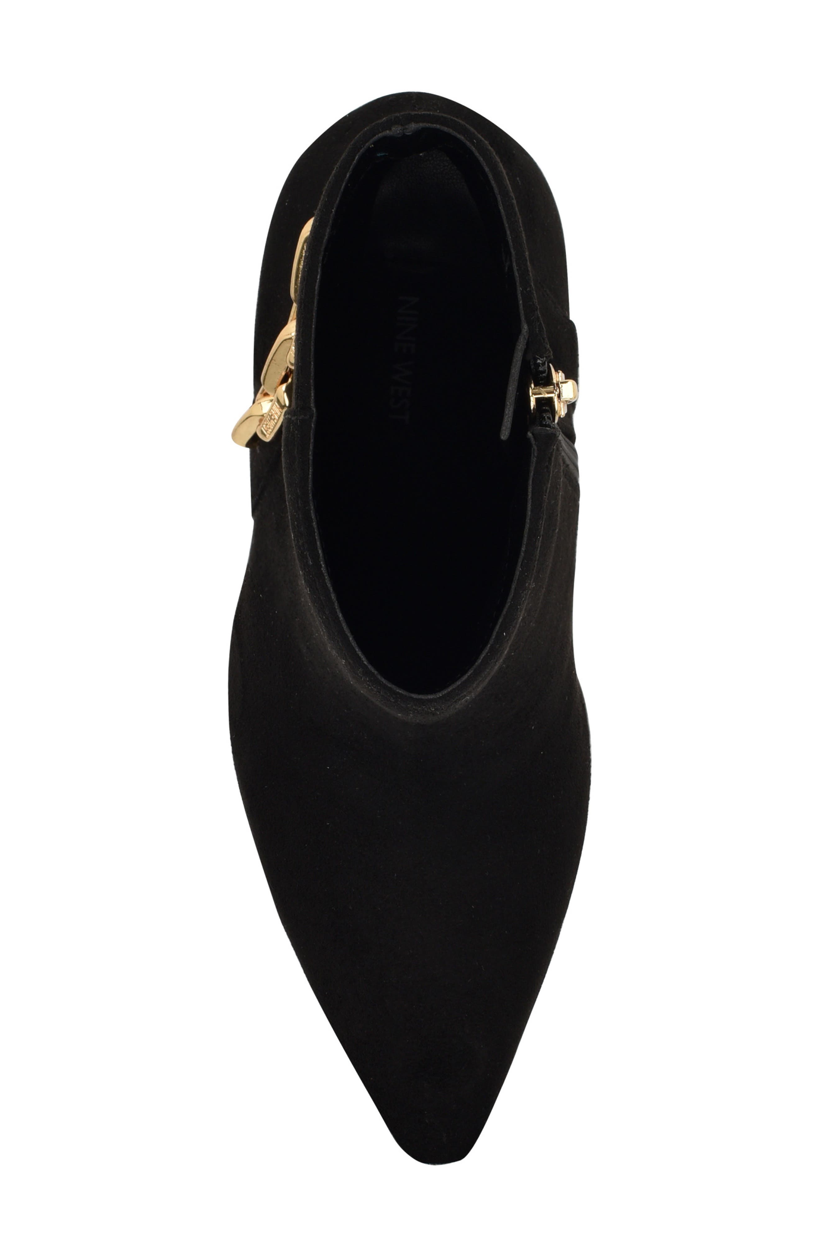 Nine West Chaine Pointed Toe Bootie, Alternate, color, 