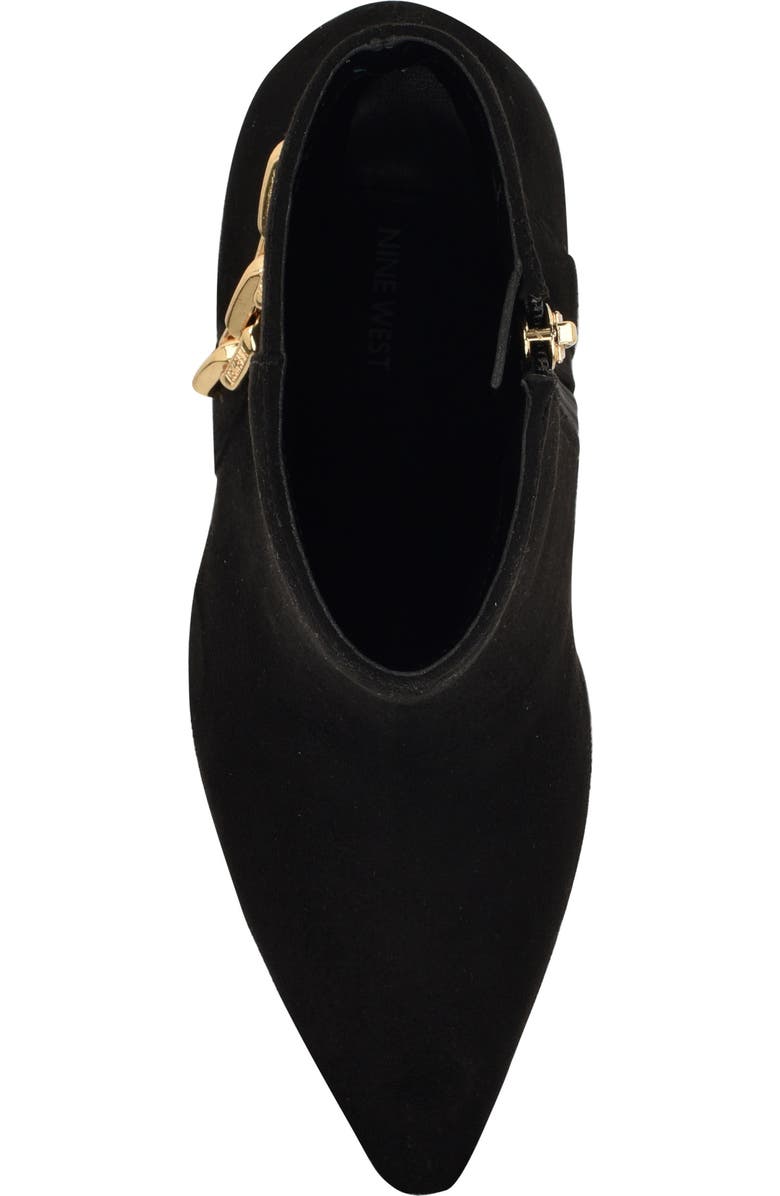 Nine West Chaine Pointed Toe Bootie, Alternate, color,