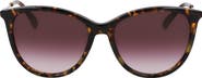 Longchamp 55mm Gradient Tea Cup Sunglasses