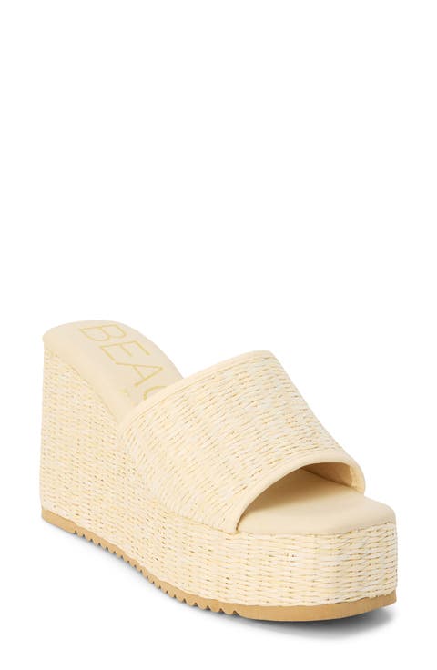 Marche Platform Wedge Slide Sandal (Women)