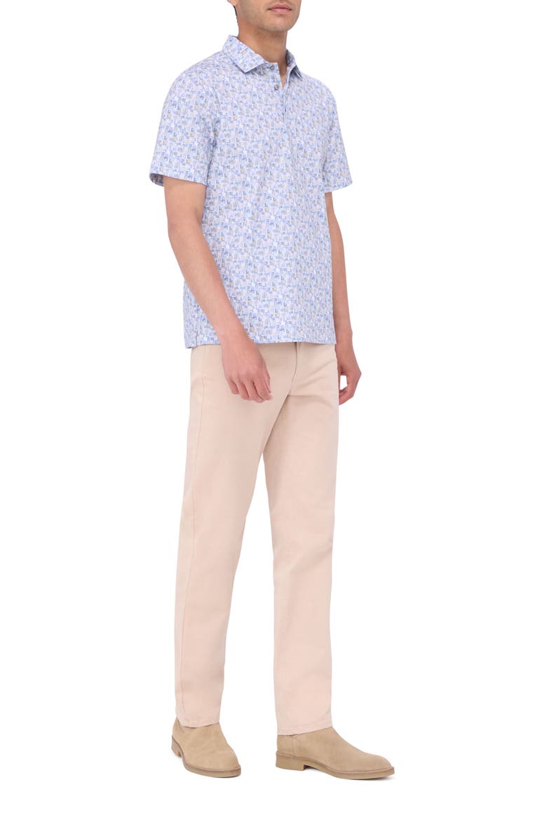 Victor OoohCotton® Abstract Print Polo, Alternate, color, LILAC