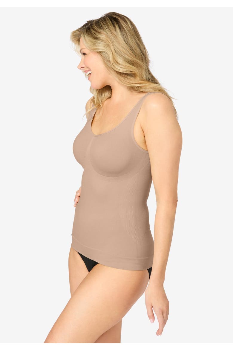 Instant Shaper Medium Control Seamless Shaping Cami, Alternate, color, NUDE