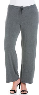 24seven Comfort Apparel Comfortable Stretch Draw String Pants