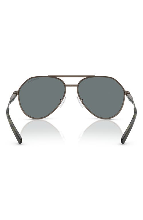 Michael Kors 60mm Pilot Sunglasses In Gray