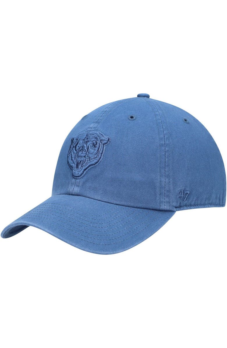 '47 Men's '47 Timber Blue Chicago Bears Clean Up Adjustable Hat, Main, color, 
