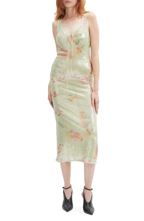 Eloda Sequin Embellished Dress