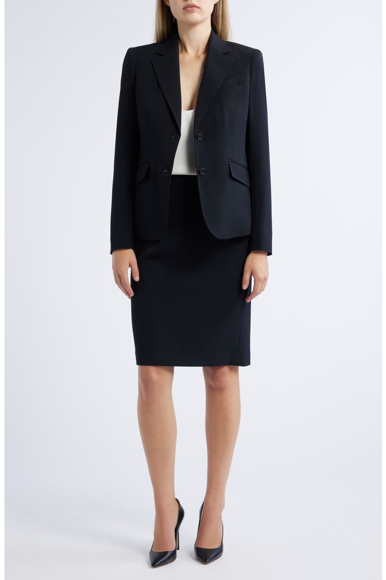 Blazer, Skirt & Pants Set, Alternate, color, BLACK