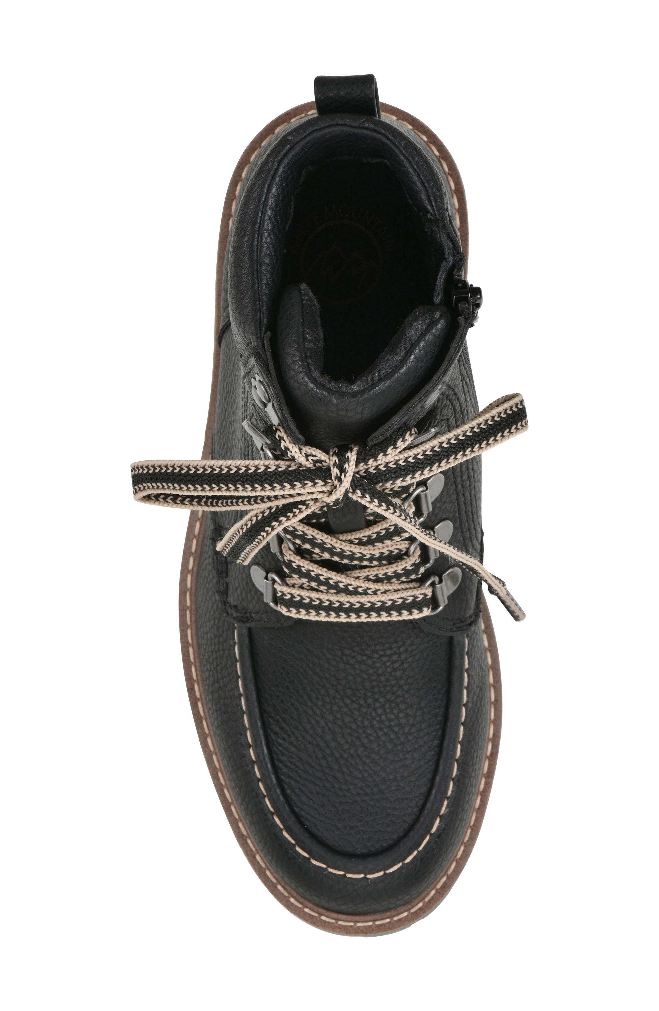 Parcels Hiker Boot, Alternate, color, BLACK/ PEBBLE/ SMOOTH
