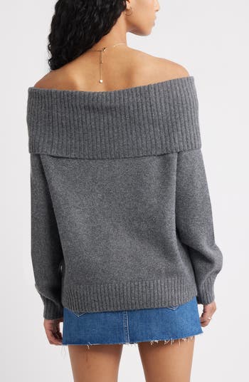 Off the Shoulder Sweater