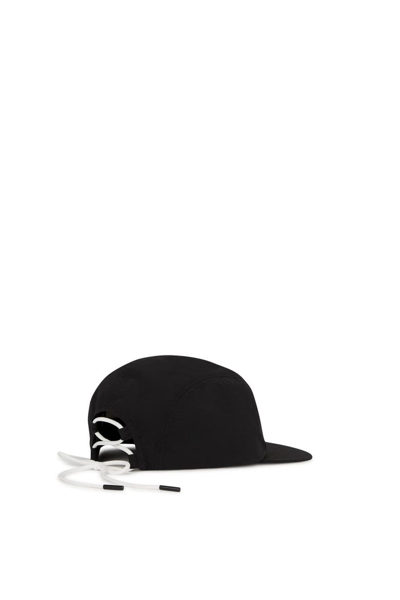 Women's Nylon Cord Cap, Alternate, color, Black