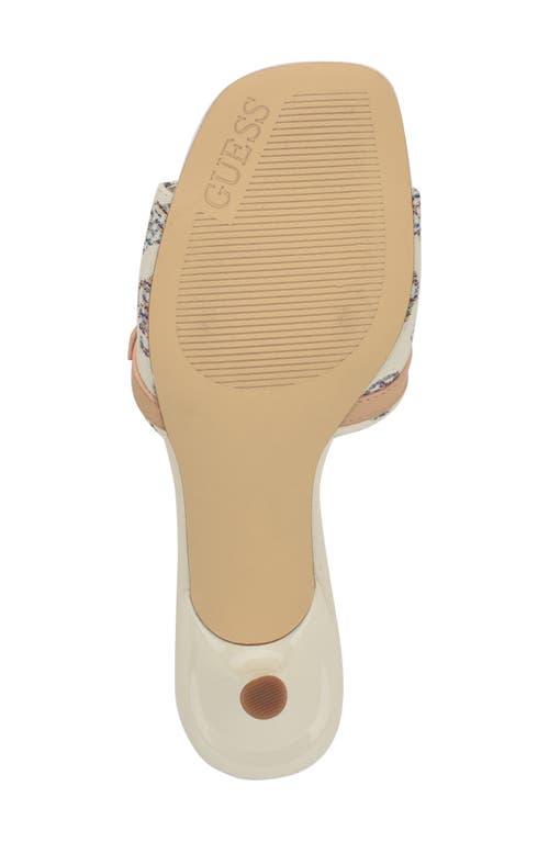 Guess Peomit Sandal In White